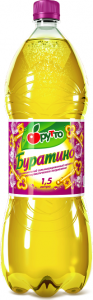 Безалкогольный напиток "Фрутто" буратино (ПЭТ 1,5 л)