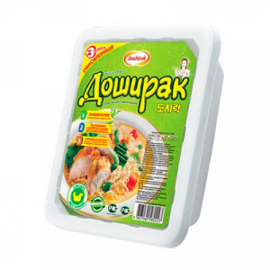 Лапша "Доширак" быстрого приготовления со вкусом курицы 90 г