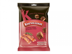 Сухарики солёные "Кириешки" ветчина/ сыр100 гр.