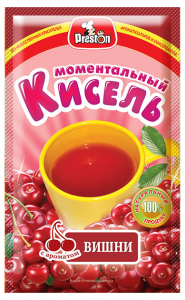 Кисель с ароматом клубники 30 гр "Preston"