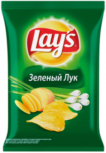 Чипсы "Лейс" зеленый лук 70 гр.