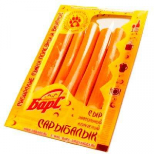 Сыр "БАРС" сарыбалык копченый 100гр.