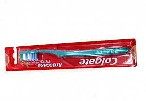 Зубная щетка "Colgate" (Колгейт) Классика Плюс средняя