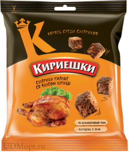 Сухарики "Кириешки" курица 40 гр.