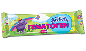 Гематоген детский "Бегемотик Бонди" 40г