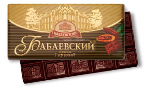 Шоколад "Бабаевский" горький 90 гр.