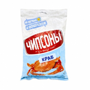 Чипсы "Чипсоны" краб 40 гр.