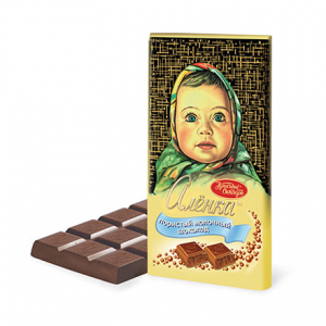 Шоколад "Алёнка" пористый 90гр.