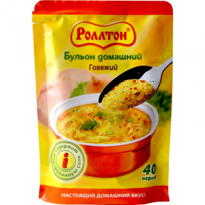 Бульон "Роллтон" домашний в ассортименте 90 гр.