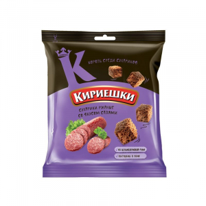 Сухарики "Кириешки" салями 40 гр.
