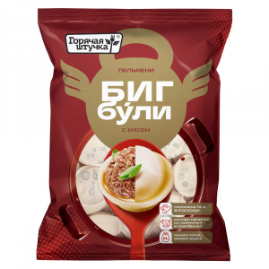 Пельмени "БИГБУЛИ" с мясом 900гр