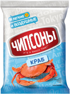 Чипсы "Чипсоны" говядина со специями 40 гр.