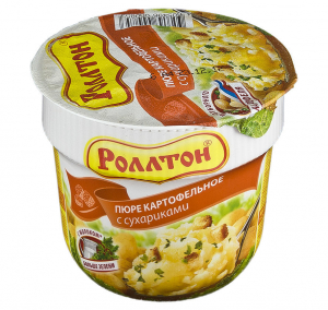 Пюре картофельное Роллтон в ассортименте 40 гр.