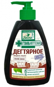 Жидкое мыло "Весна" Дегтярное 280 г