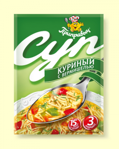 Суп "Приправыч" куринный с вермишелью 60г