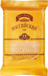 Сыр Брест-литовск "Российский"в/у 200 гр